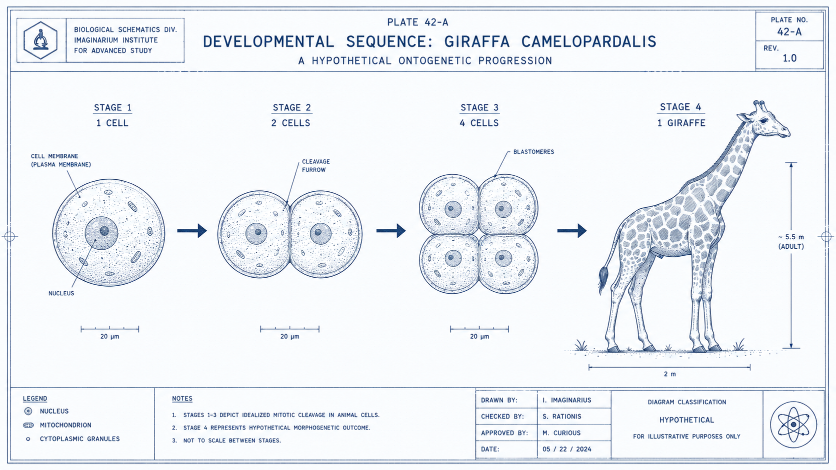 giraffe stages